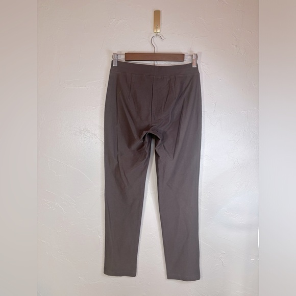 EILEEN‎ FISHER Women's Stretch Crepe Slim Ankle Pant Grove Brown XXS Small - Picture 9 of 16